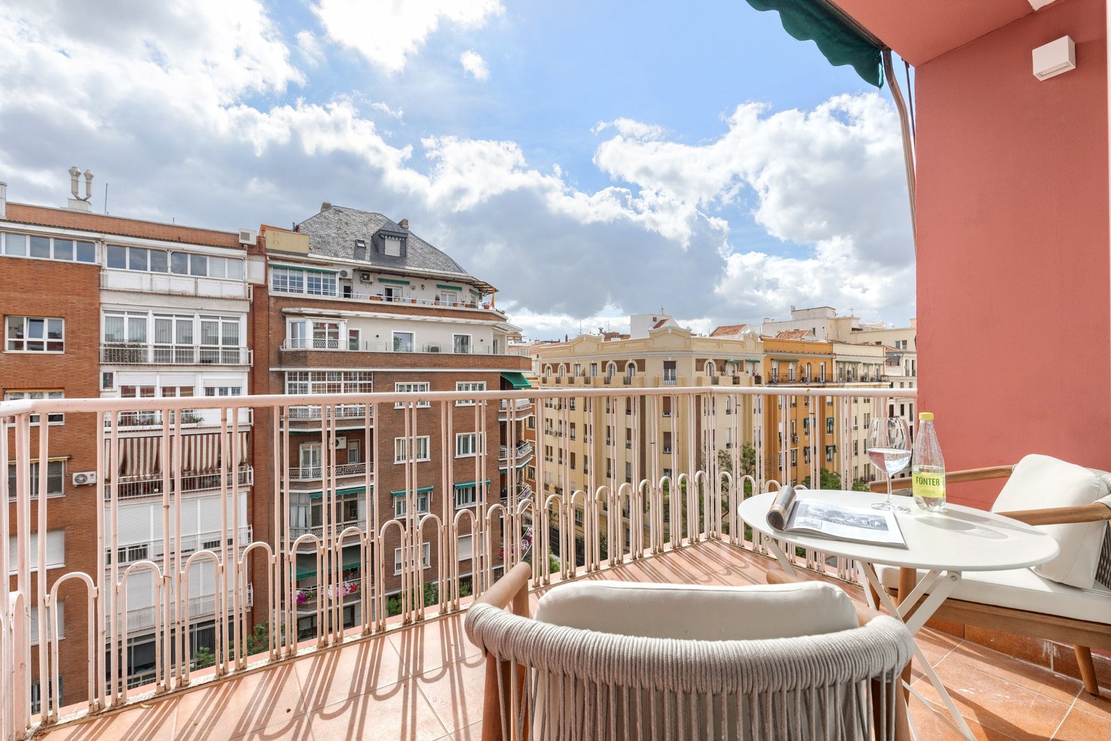 Narvaez piso en madrid terraza